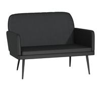 Vidaxl Banc Noir 107x80x81 Cm Similicuir Noir