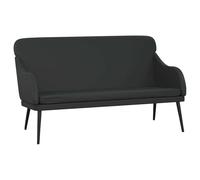 Banc Noir 110x76x80 cm Similicuir