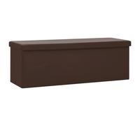 vidaXL Banc de Rangement Pliable Conteneur de Stockage Coffre de Rangement de Salon Salle de Séjour Entrée Maison Intérieur 338798