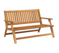 vidaXL Banc Relax Marron Bois d'Acacia Massif 367818