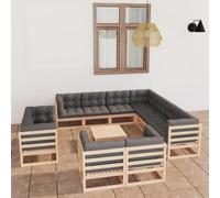 vidaXL Banc saut de cheval 58cm Marron Cuir véritable et bois manguier