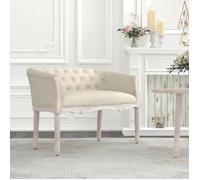 vidaXL Banc 98x56x69 cm lin344508 Beige G