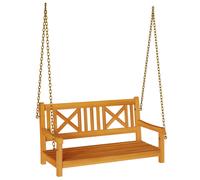 Vidaxl Banc Swing De Jardin 2 Places 110x56x58 Cm En Bois Massif D'acacia