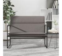 vidaXL Banc Taupe 100x64x80 cm Tissu Taupe G