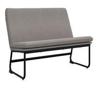 vidaXL Banc Taupe 100x75x76 cm Tissu Taupe G