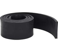 vidaXL Bande en caoutchouc pour chasse-neige noir 200x8x1 cm