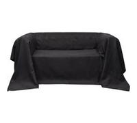 vidaXL Housse de canapé Micro-suède Anthracite 210x280 cm