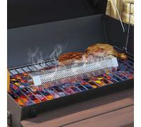 vidaXL Barbecue à charbon avec tubes à fumer 91 x 71 x 107 cm Acier