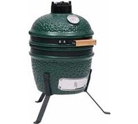 Barbecue à Fumoir Kamado 2-en-1 Céramique 56 cm Rouge Gril d'Extérieur vidaXL