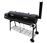 vidaXL Barbecue à fumoir Nevada XL Noir