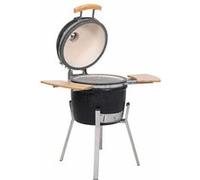 vidaXL Barbecue à fumoir Kamado Céramique 76 cm Noir G