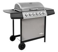 vidaXL Barbecue à gaz 48553, 6 brûleurs, gril d'extérieur