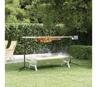 Ensemble de grille et de plateau automatique pour barbecue inox