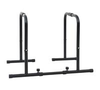 Vidaxl Barre De Dips Avec Longueur Réglable, Capacité De 300 Kg, 96-117x67x75 Cm En Acier