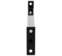 vidaXL Barre de sécurité de fenêtre réglable 3 pcs Noir Acier
