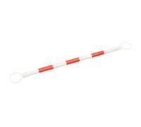 vidaXL Barres de cônes de circulation rétractables 10pcs ABS 116-197cm