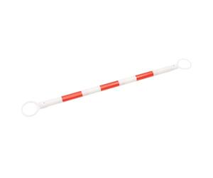 vidaXL Barres de cônes de circulation rétractables 10pcs ABS 116-197cm