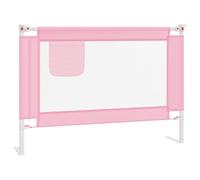 Vidaxl Barri¿¿Re De S¿¿Curit¿¿ De Lit Enfant Rose 90x25 Cm Tissu