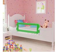 vidaXL Barrière de lit de sécurité pour tout-petits 2pcs Vert 102x42cm