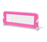 vidaXL Barrière de lit pour enfants 10101 102x42 cm Rose