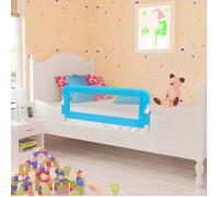 vidaXL – Barrière de lit pour enfants 102 x 42 cm – Bleu