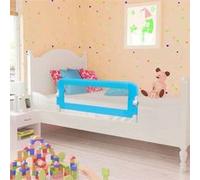 vidaXL Barrière de lit pour enfants 102x42 cm Bleu 10103 Bleu G