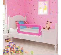 vidaXL Barrière de lit pour enfants 10101 102x42 cm Rose