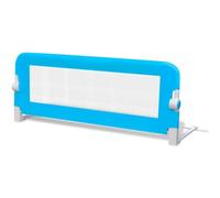 Barrière de lit pour enfants 102x42 cm Bleu Bleu G