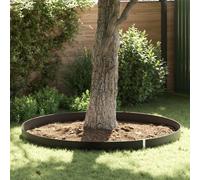 vidaXL Barrière de racines avec rails de connexion Noir 0,7x5 m 1,5 mm HDPE