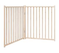 vidaXL Barrière pour chien pliable 2 panneaux 160 cm bois sapin massif 352274