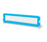 vidaXL Barrières de Lit pour Enfants Bleu Barrière de Sécurité Lit Tout Petit