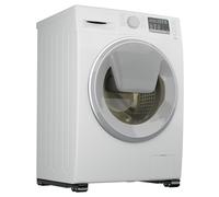 vidaXL Socle pour machine à laver 2 pcs Noir 72 x 5 x 4,5 cm, Support de lave-linge réglable, base solide pour salle de bain, équipement moderne pour buanderie, aide utile à la maison