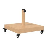 Vidaxl Socles De Parasol D'extérieur Bois Clair 45 X 45 X 32 Cm