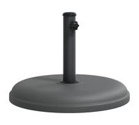 Base de parasol pour mâts Ø32/35/38 mm 15 kg rond base de parapluie vidaXL