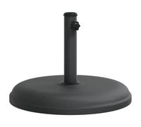 vidaXL Base de Parasol pour mâts Ø32/35/38 mm 15 kg Rond, Base de Parapluie, Support de Parasol, Base de Parasol de Patio, Support de Parapluie