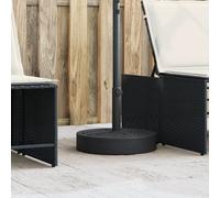 Vidaxl Base De Parasol Pour Mâts Ø38 / 48 Mm 25 Kg Rond