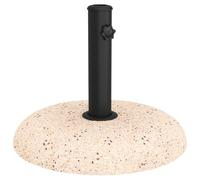 vidaXL Base de Parasol pour Poteaux de 37/42/52/58mm Béton Jaune 20 kg