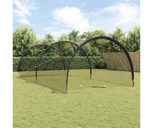 Vidaxl Baseball & Softball Noir 702 X 369,5 X 243,5 Cm Polyester