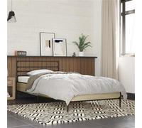 Vidaxl Cadre De Lit Sans Matelas Chêne Sonoma 100x200 Cm Multicolore