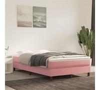vidaXL Bedframe fluweel roze 120x200 cm3120765 Rose G