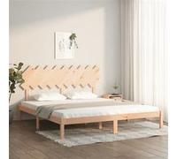 vidaXL Bedframe massief hout 180x200 cm3104883 Marron G