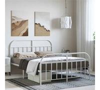 VidaXL 353704 sommier Blanc