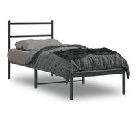 vidaXL Cadre de lit sommier à lattes en métal – Meuble de chambre à coucher intérieur