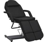 Vidaxl Chaise De Traitement De Beauté Similicuir Noir 180x62x78 Cm Noir