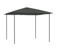 Vidaxl Belvédère 3x3x2,6 M Anthracite 160 G/M² Gris
