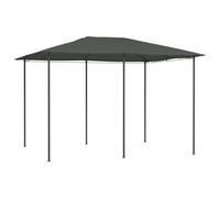 Belvédère 3x4x2,6 m Anthracite 160 g/m² Tonnelle Pavillon Chapiteau vidaXL