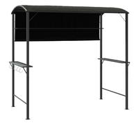 vidaXL Belvédère avec Toit Tonnelle de Jardin Chapiteau de Terrasse Pavillon de Patio Tente de Réception Extérieur 220x110x200 cm Anthracite