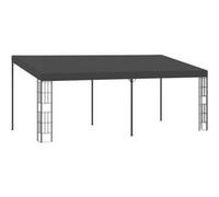 Belvédère mural 3x6 m Anthracite Tissu