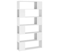 Vidaxl Biblioth¿¿Que/S¿¿Parateur De Pi¿¿Ce Blanc 100x24x188 Cm Blanc
