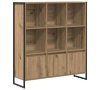 Vidaxl Bibliothèque 2 Pcs Chêne Artisan 99,5 X 30 X 108,5 Cm